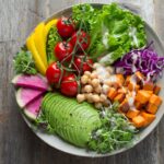 healthy diet plan 2026 - colorful vegetables and fruits on table