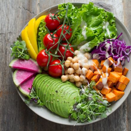 healthy diet plan 2026 - colorful vegetables and fruits on table